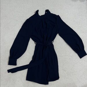 She + Sky Navy Blue Dress